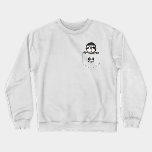 Chibilino in a Pocket Crewneck Sweatshirt by DAGHO